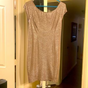 Radiant gold Guess dress size 8